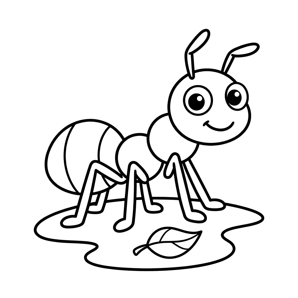 Andy the Ant printable worksheet