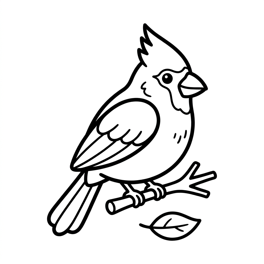 Carl the Cardinal printable worksheet